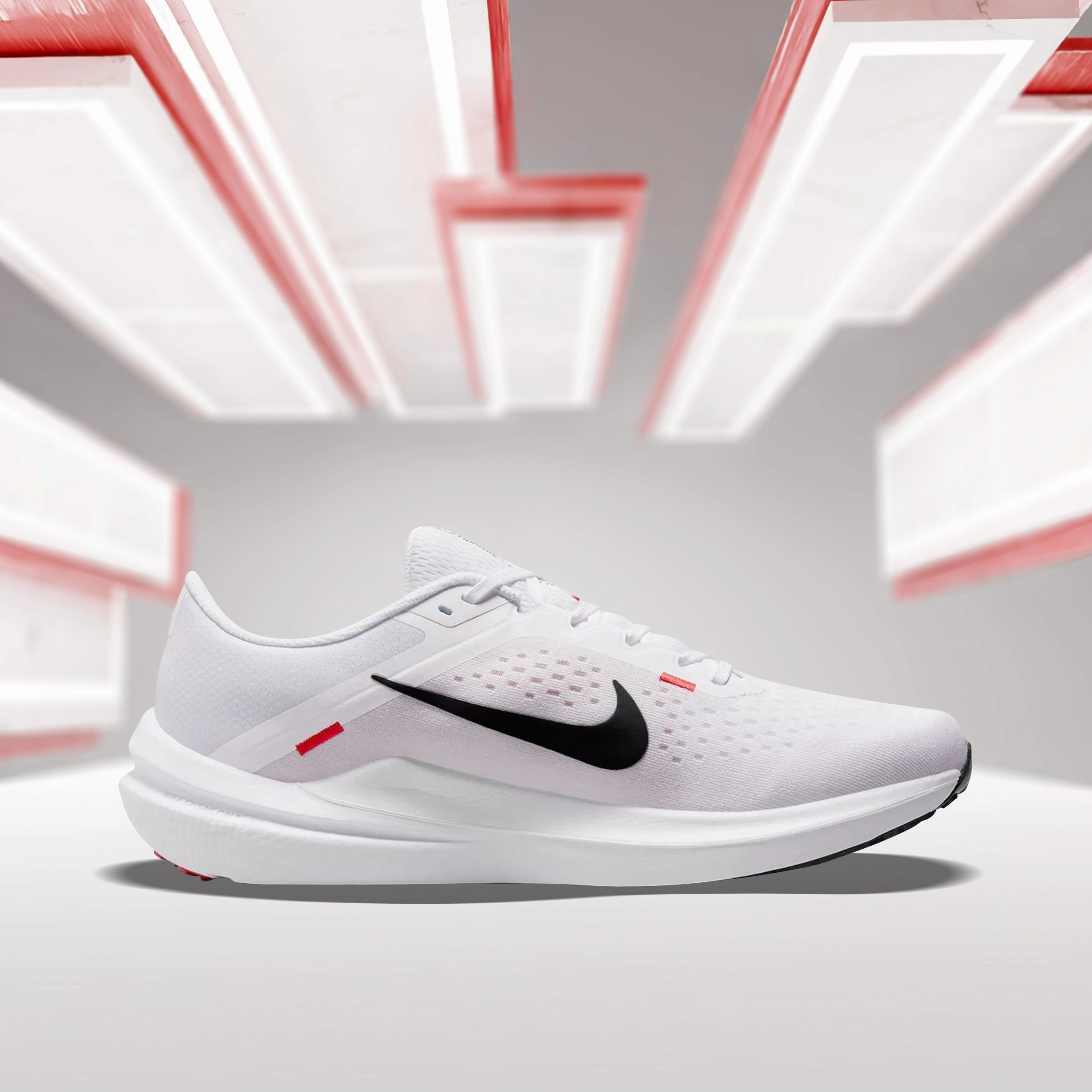 Nike Air Winflo 10 Men's Running Shoes (DV4022-100) Asics Field Ultimate Ff 2 Lacrosse Shoes