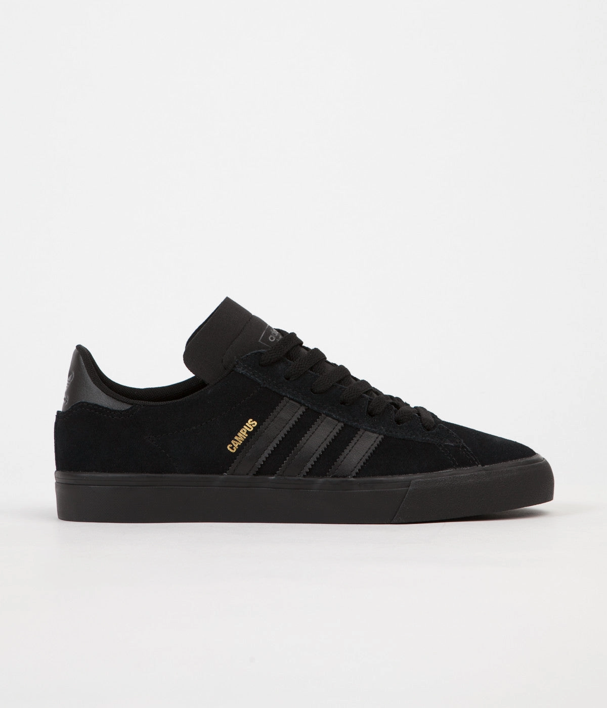 Adidas Campus Vulc II Shoes - Core Black / Core Black / Core Black Adidas Hockey Turf Shoes