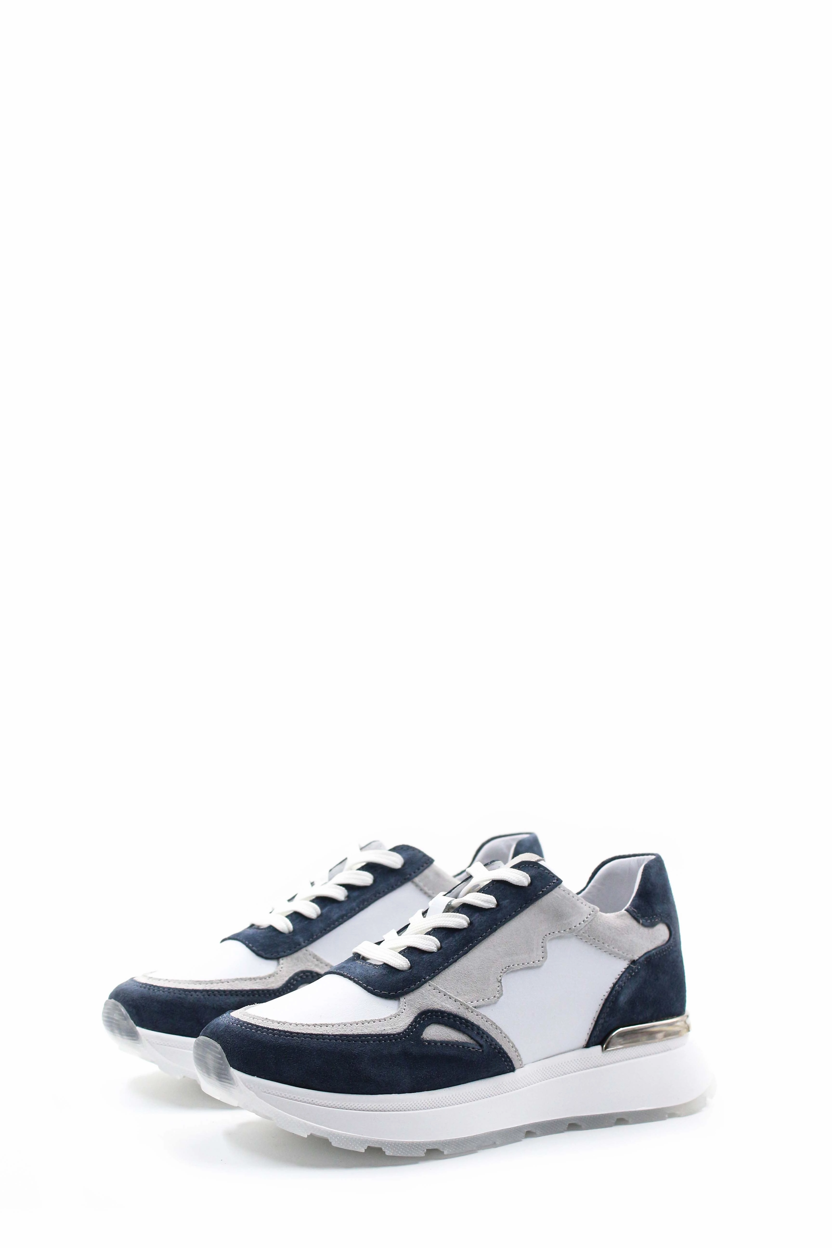 FST Genuine Leather Women's Casual Shoes 757ZA24066 Denim White - South Valley Mast And Harbour Casual Shoes