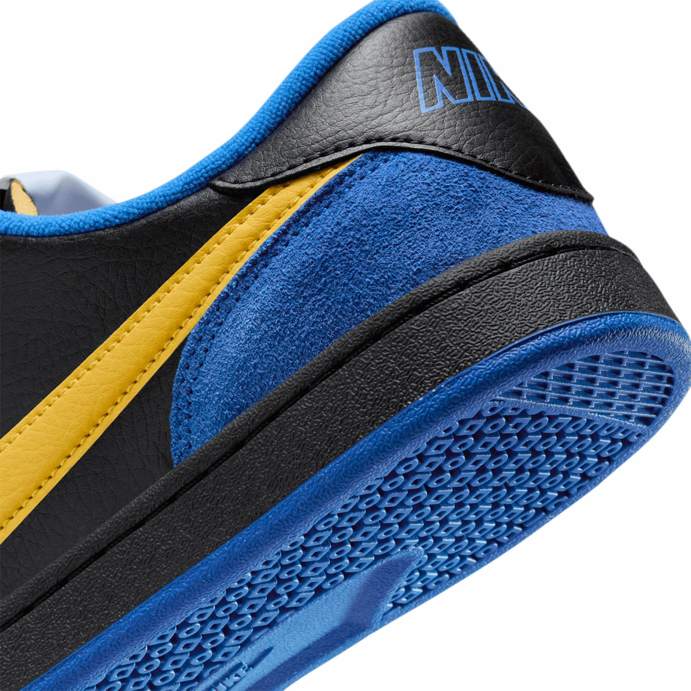 Nike SB FC Classic Shoes - Royal Blue / Varsity Maize - Black - White Asics Logo