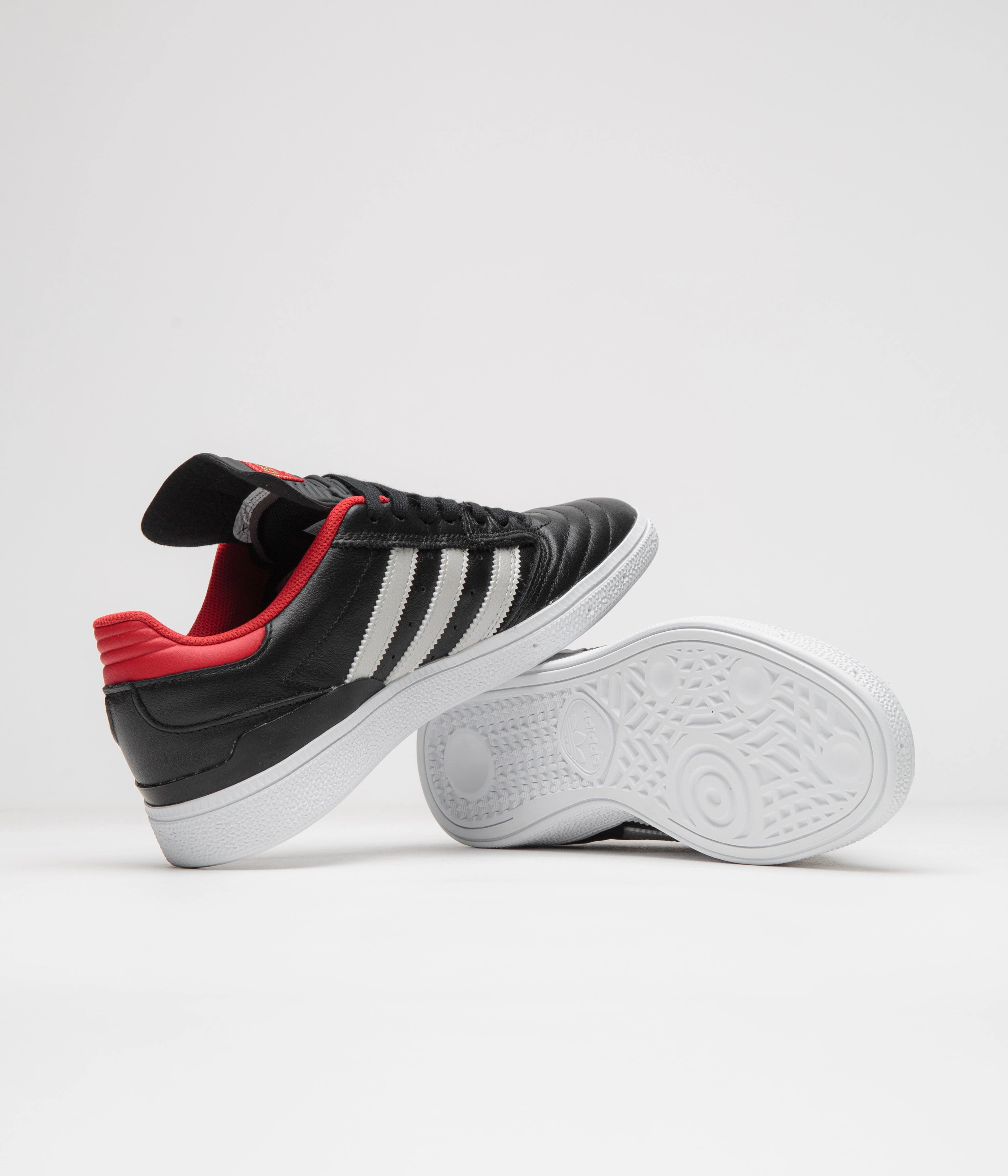 Adidas Busenitz Shoes - Core Black / Zero Metallic / Better Scarlet Adidas New Collection Shoes