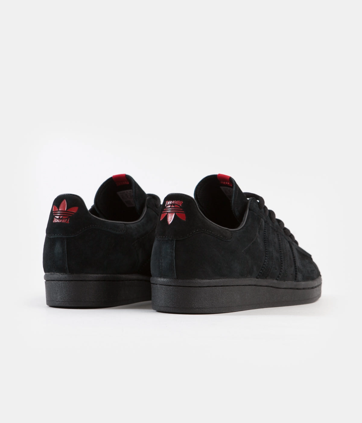 Create My Own Shoes Adidas Adidas x Thrasher Superstar Adv Shoes - Core Black / Scarlet / Gold Metallic