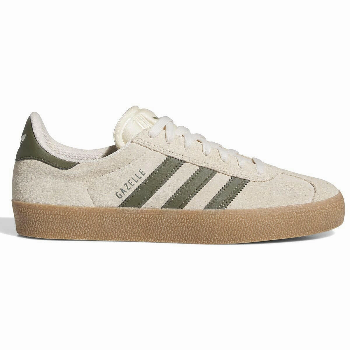 Kobe Adidas Shoe Adidas - Gazelle Adv Shoes Beige/Green/Gum