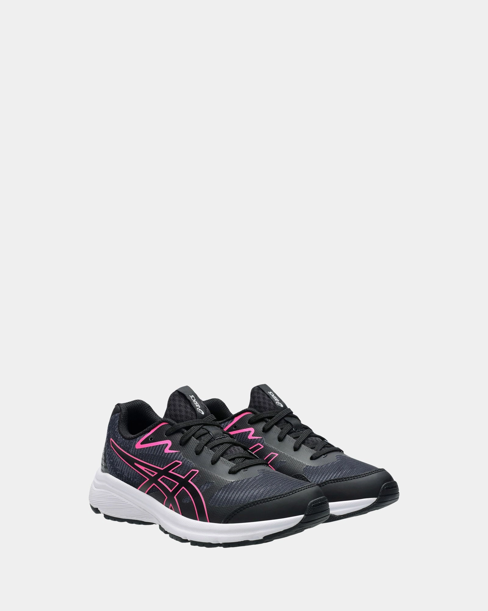 Asics Best Comfortable Shoes Netburner Pro 4 Grade School Black/Hot Pink