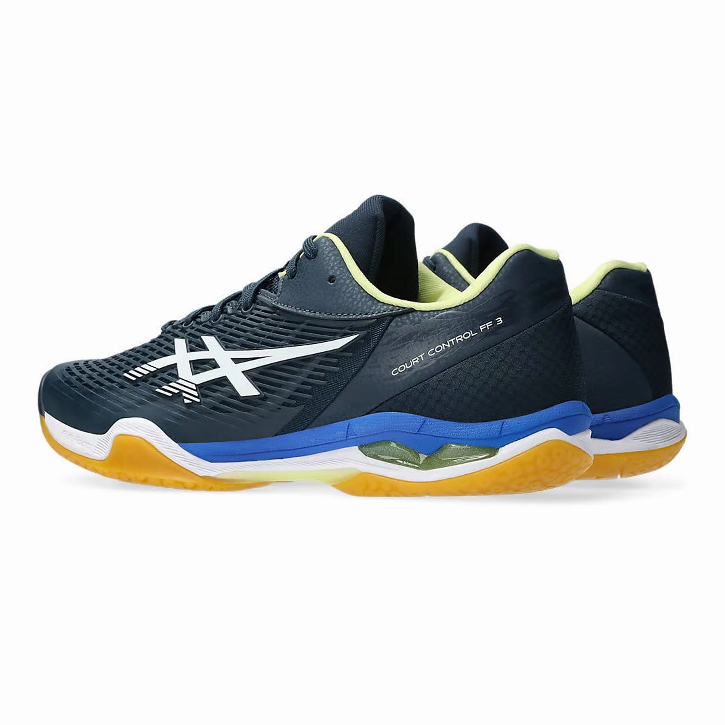 Asics Nimbus 26 Shoes Asics Court Control FF3 (French Blue/White) Badminton Shoes