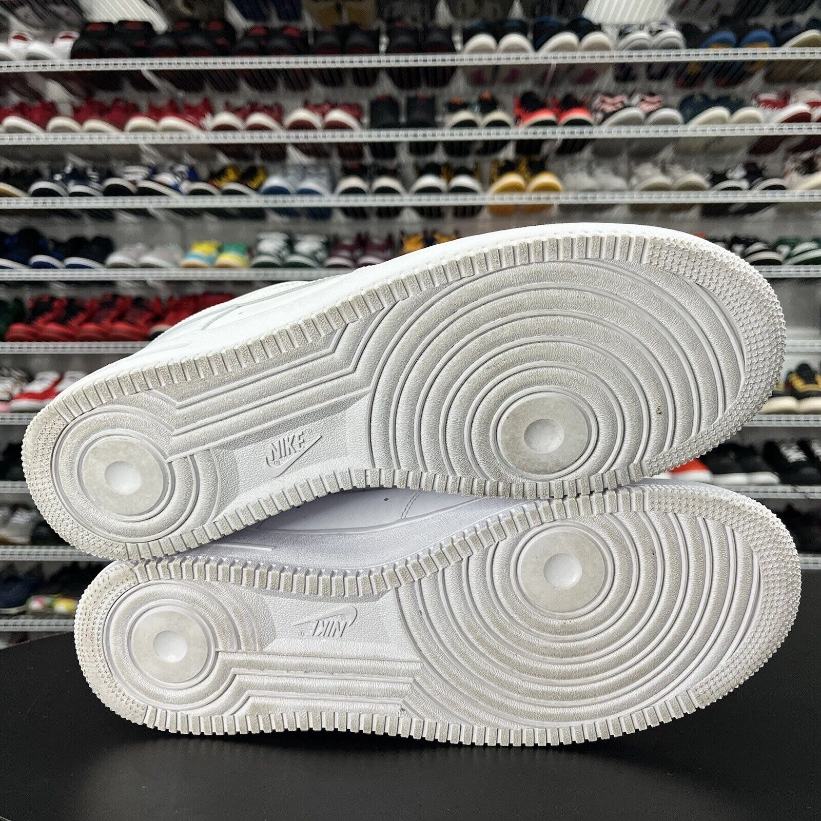 Asics Gel Solution Speed 2 Tennis Shoe Nike Air Force 1 Low '07 White 315122-111 Men's Size 14 Missing Insole