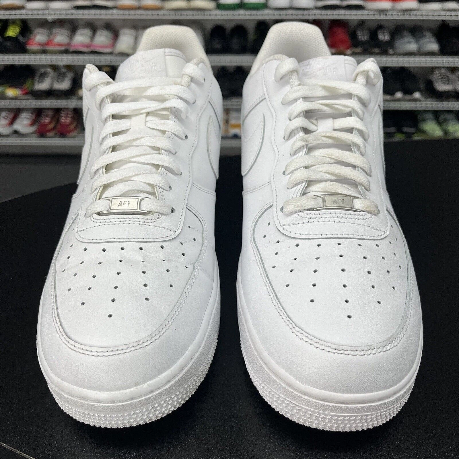 Nike Air Force 1 Low '07 White 315122-111 Men's Size 14 Missing Insole Best Asics Running Shoes For Achilles Tendonitis
