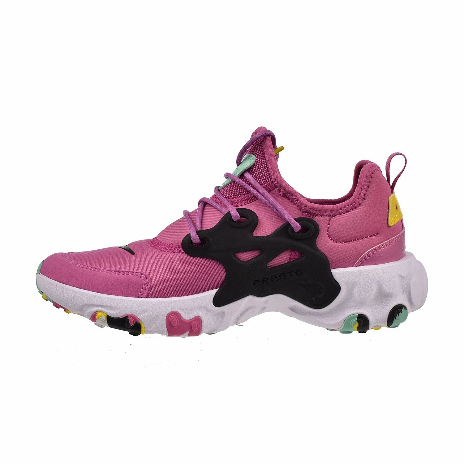 Nike React Presto MC (GS) Big Kids' Shoes Cosmic Fuchsia-Camo Asics Shoes Platform