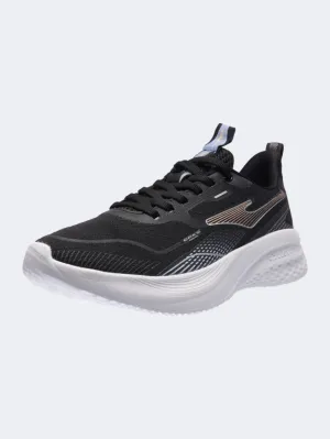 Running Lightweight Shoes Erke  Women Running Shoes Black/Peach