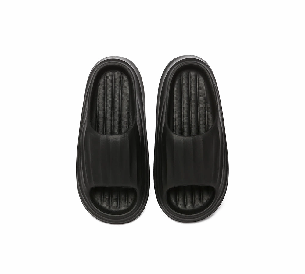 EVERAU Men Anti-Slip Cloud Slippers Plus Daisy Slippers