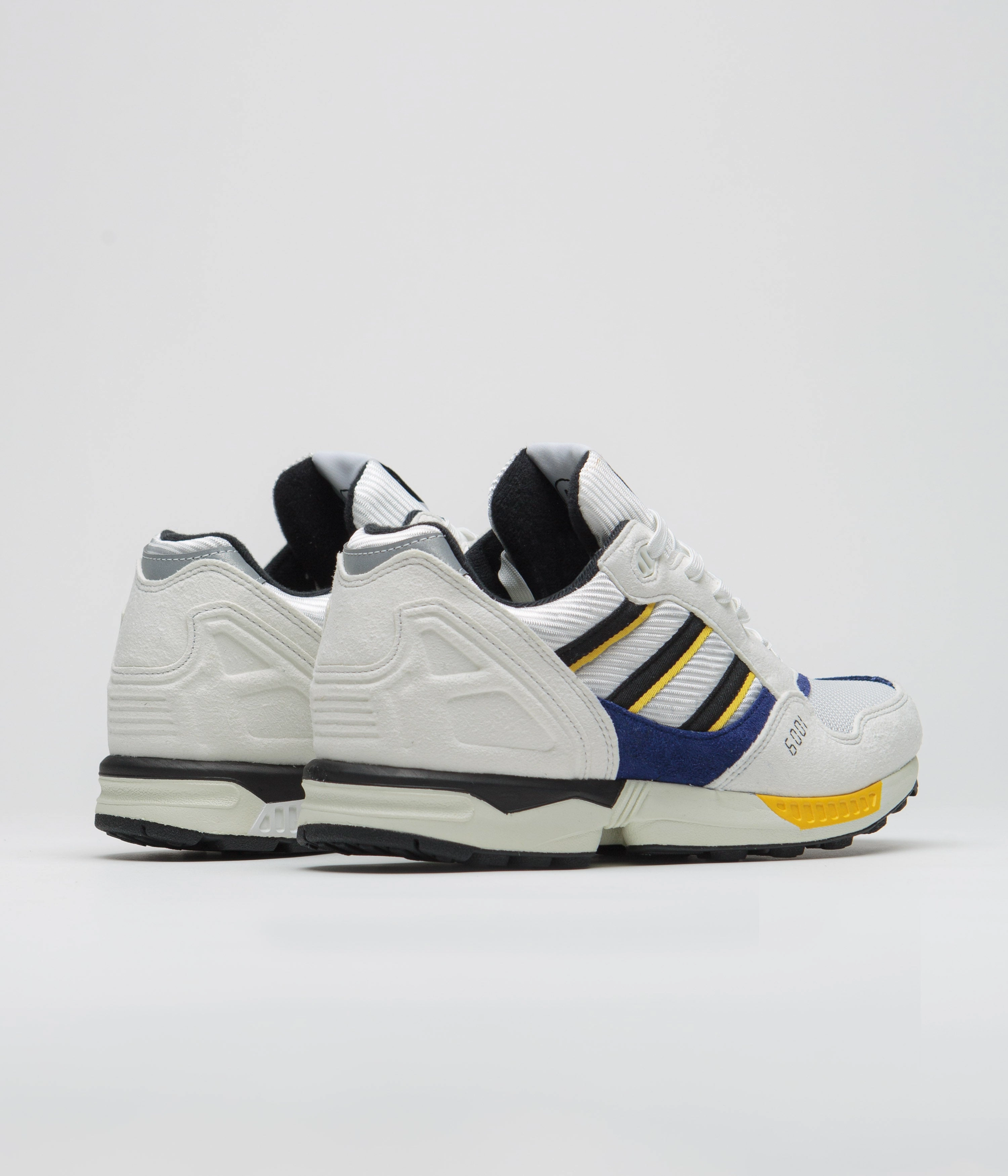 Adidas x Civilist ZX 6001 B Shoes - Crystal White / Core Black / Bold Gold Adidas Y3 Tennis Shoes