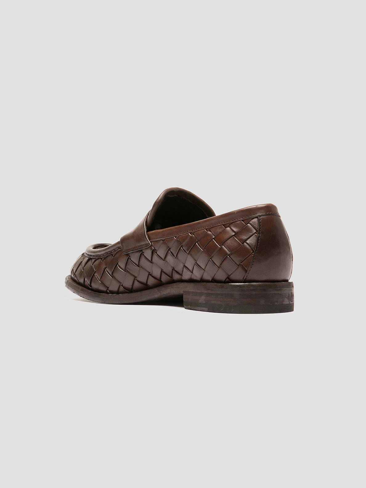 RUGGED 008 - Brown Leather Penny Loafers Moccasins Loafers