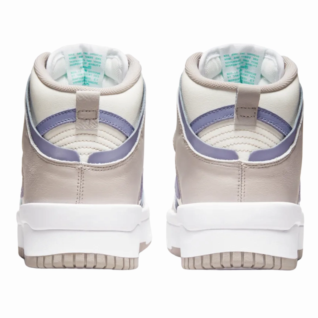 Ff Turbo Asics Shoes Nike - Women's Dunk High Up 'Iron Purple' - Sail / Iron Purple / College Grey