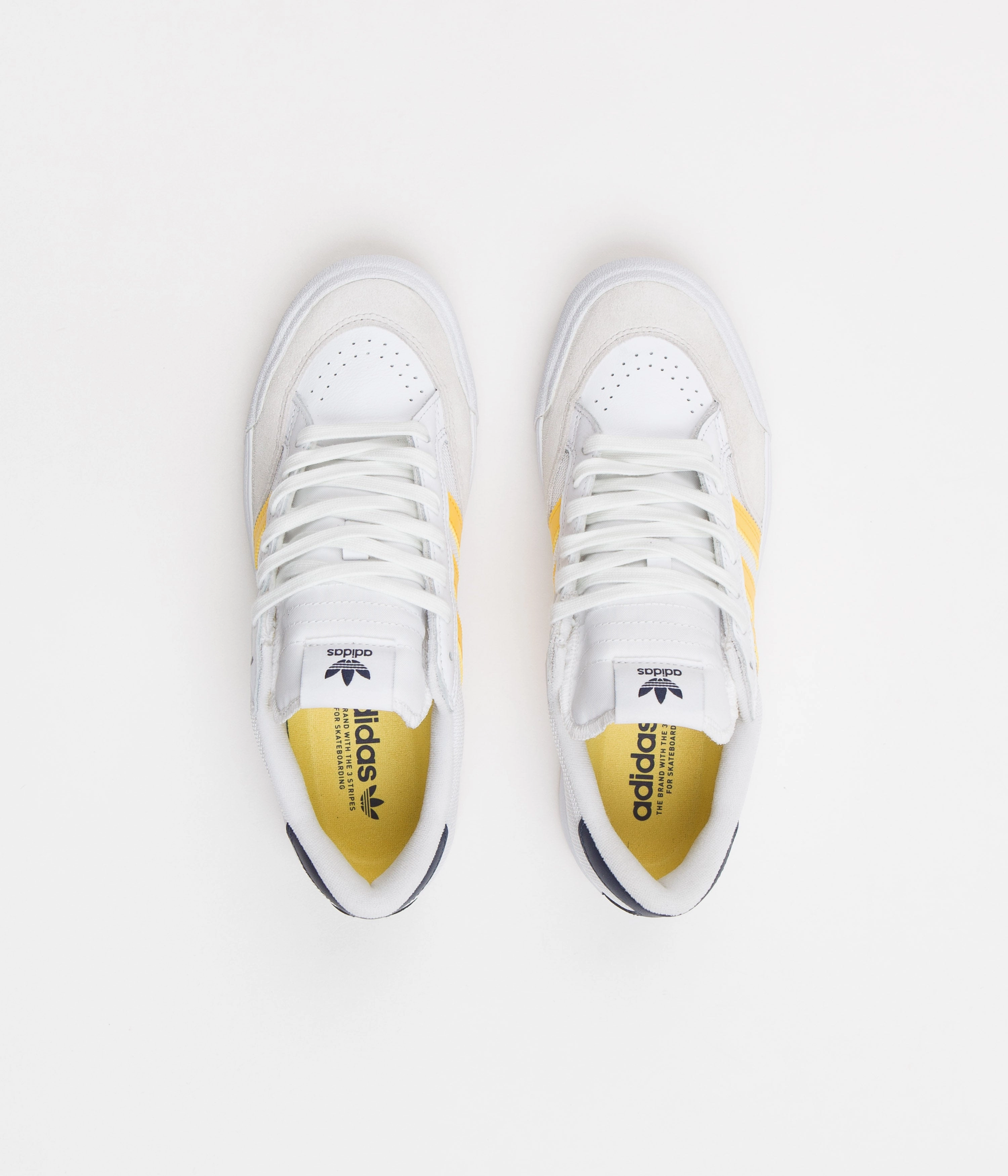 Adidas Nora Shoes - FTWR White / Bold Gold / Collegiate Navy Adidas Nora Shoes