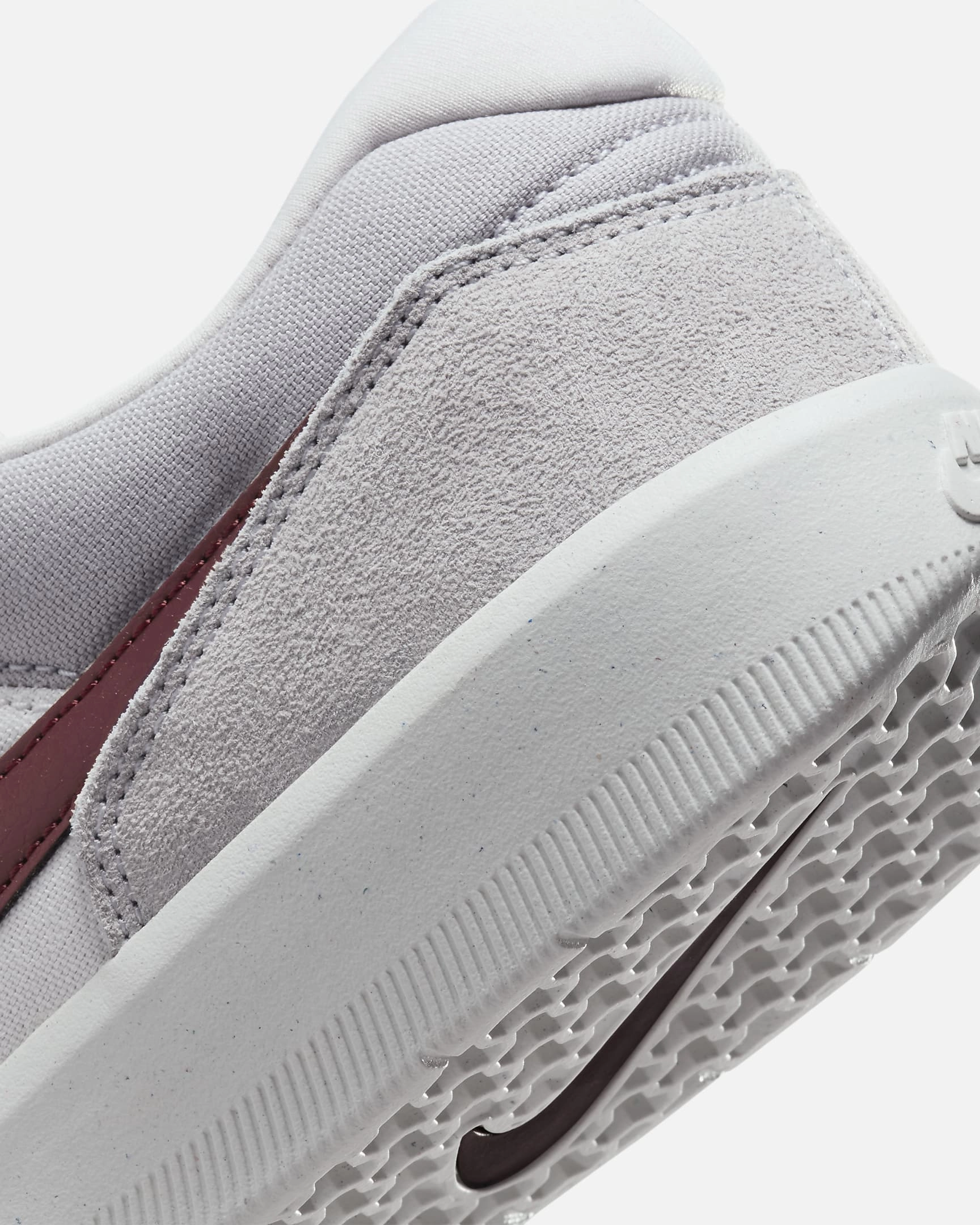 Trending Asics Shoes Nike SB Force 58 Skate Shoes - Platinum Tint/Wolf Grey/Summit White/Dark Team Red