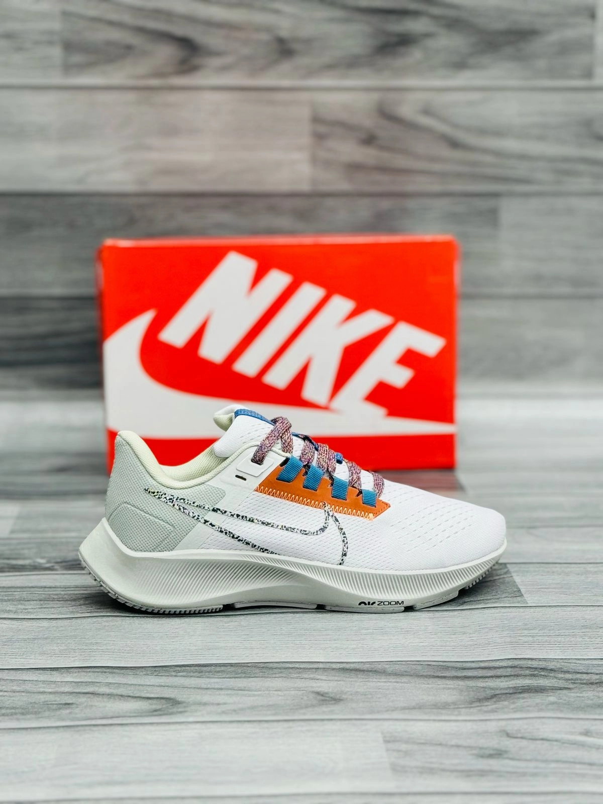 Underpronation Shoes Asics Nike Pegasus Trail Running Shoes  White Multicolor