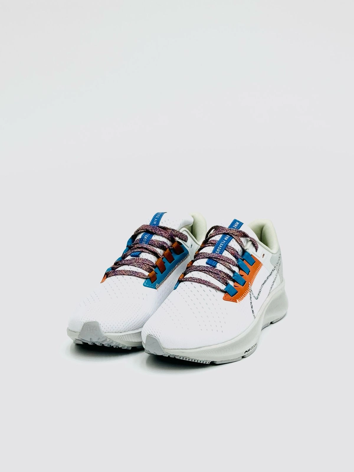 Nike Pegasus Trail Running Shoes  White Multicolor Asics Wrestling Shoes Cael