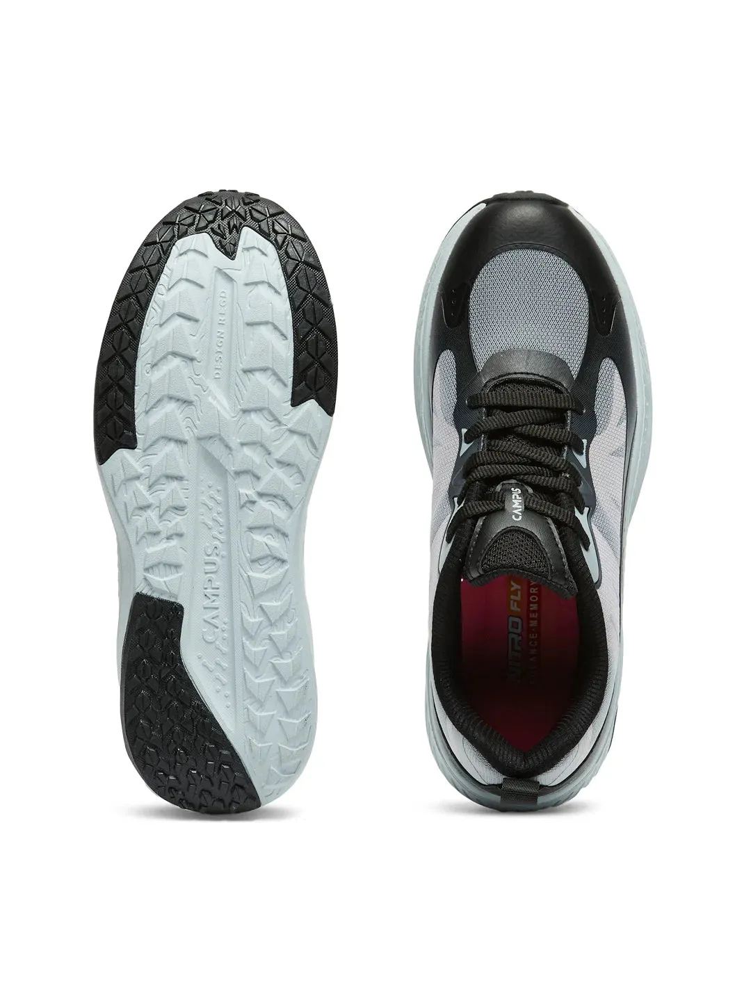 FABLE Black Women's Running Shoes Heel Drop Running Shoes