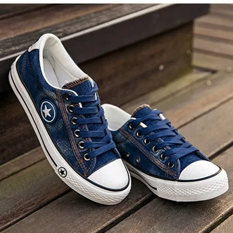 Sneakers For Wide Feet Fashion Sneakers Women Denim