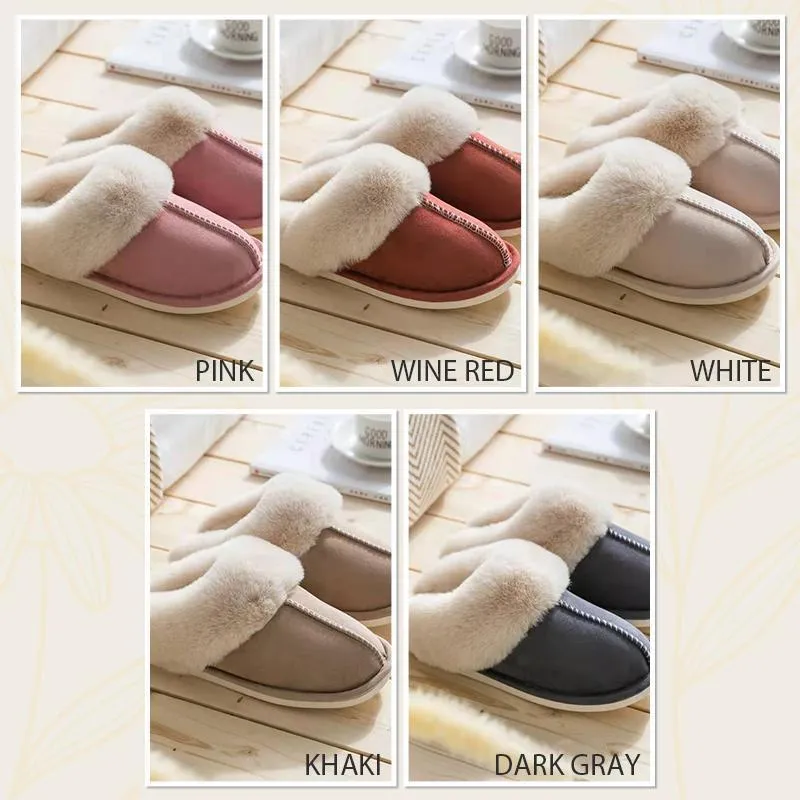 Fashion Warm Cotton Slippers Anti Odor Slippers