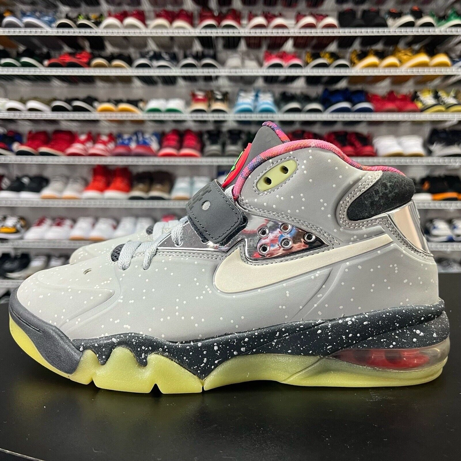 Nike Air Force Max 2013 PRM QS Area 72 - 597799 001 Men's 7 Padel Asics Shoes