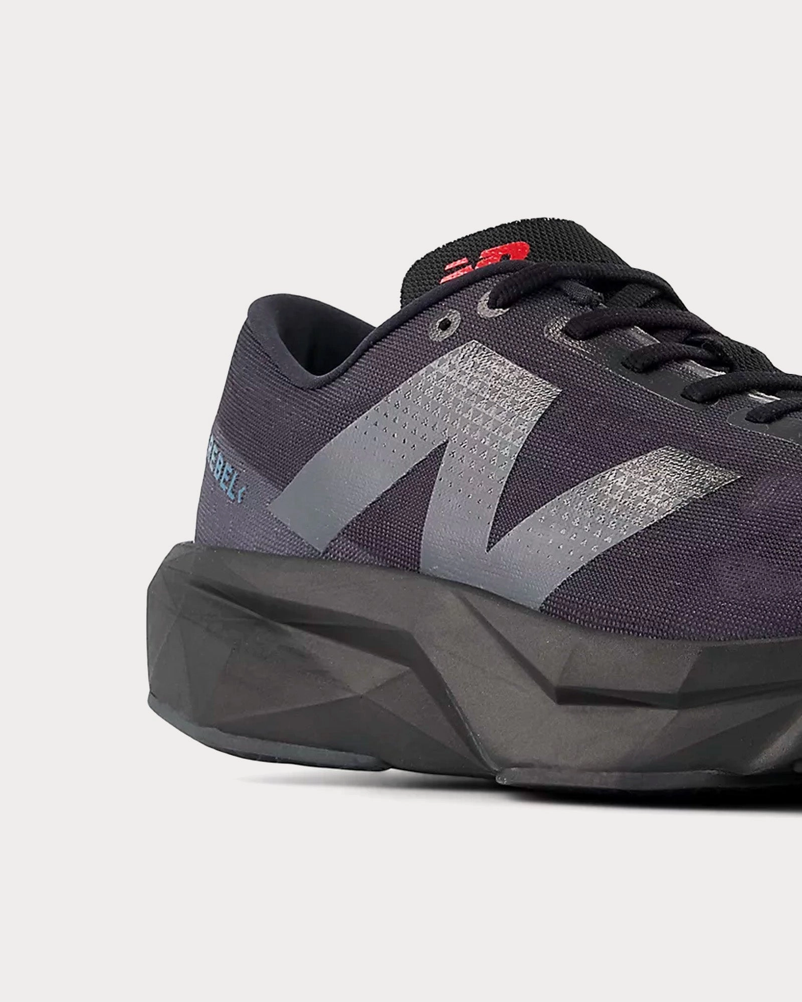 New Balance 327 Ivory FuelCell Rebel v4 Magnet / Black / True Red Running Shoes