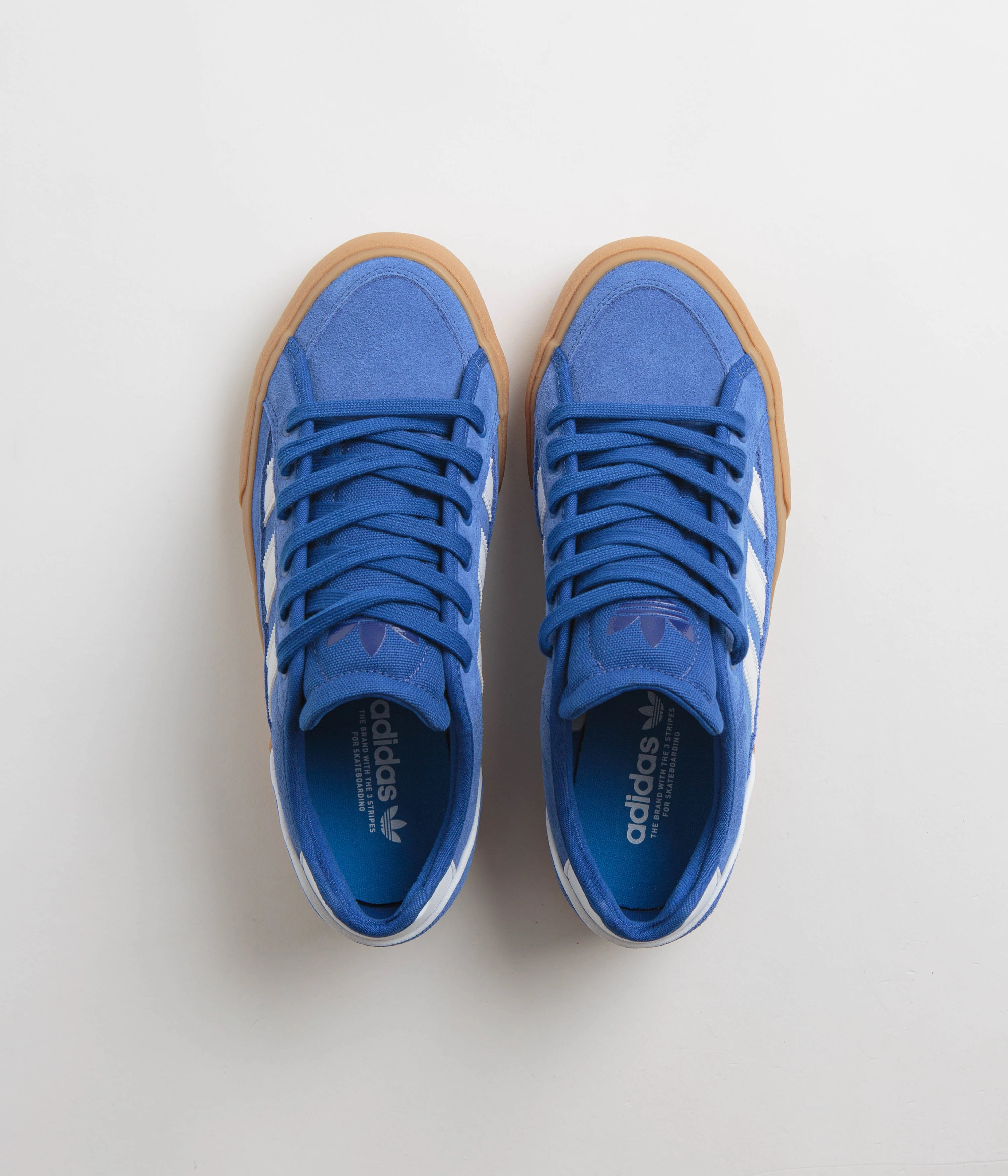 Adidas Court TNS Premiere Shoes - Team Royal Blue / FTWR White / Gum4 Adidas Recycled Plastic Shoes