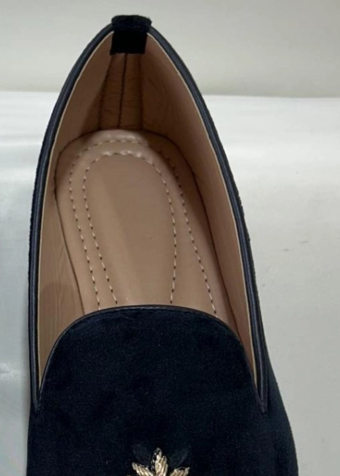 DARK NAVY BLUE SUEDE SHOES FOR MEN Summer Suede Loafers