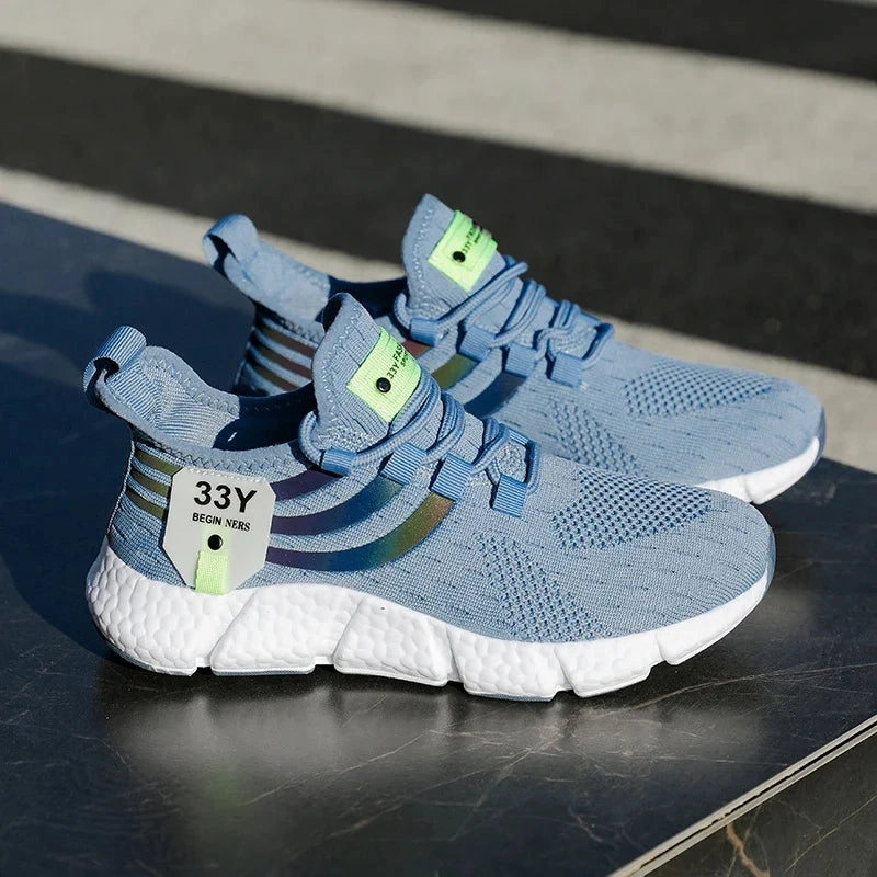 Men Casual Sports Shoes Breathable Lightweight Sneakers Summer Outdoor Tennis Running Walking Shoes Male Vulcanized Shoes Man Korks Shoes Flats