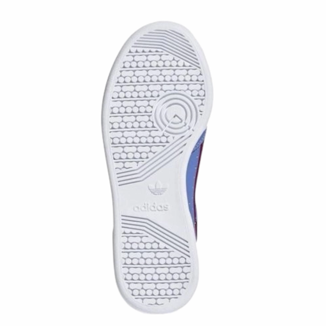 Adidas Shoes With Lace Adidas - kid's Continental 80 J 'Real Lilac' - Real Lilac / Scarlet / Core Black