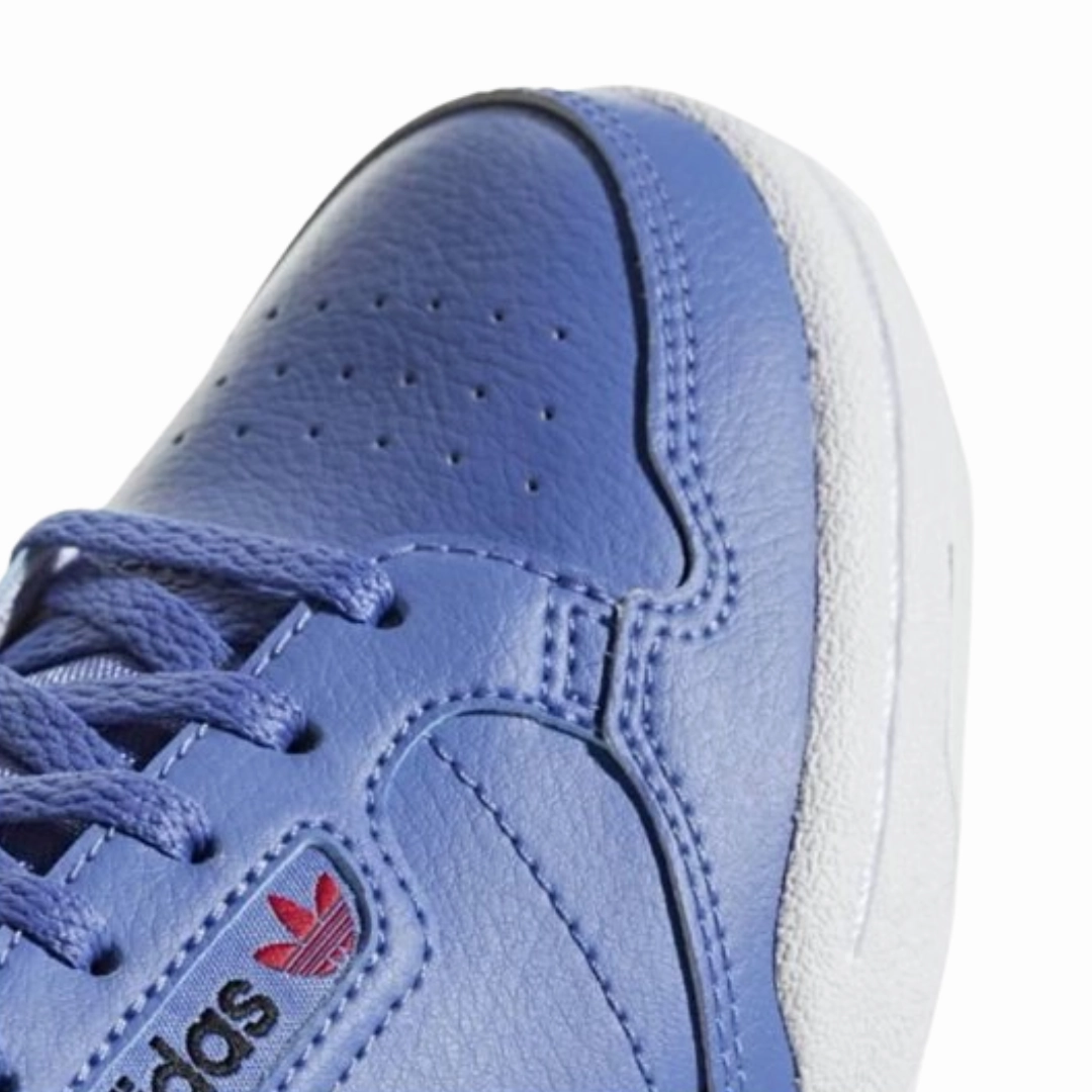 Adidas - kid's Continental 80 J 'Real Lilac' - Real Lilac / Scarlet / Core Black Homer Simpson Adidas Shoes