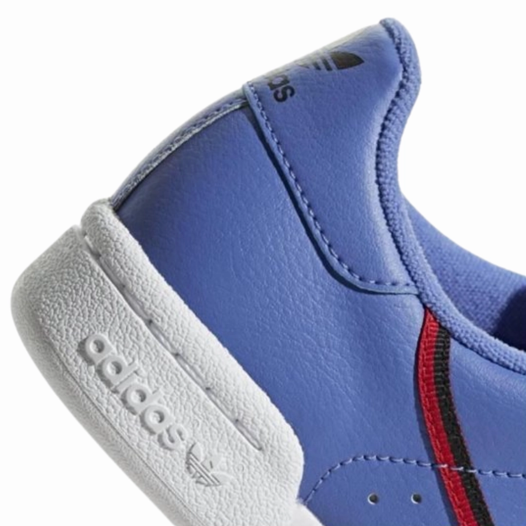 Adidas Adizero Marathon Shoes Adidas - kid's Continental 80 J 'Real Lilac' - Real Lilac / Scarlet / Core Black