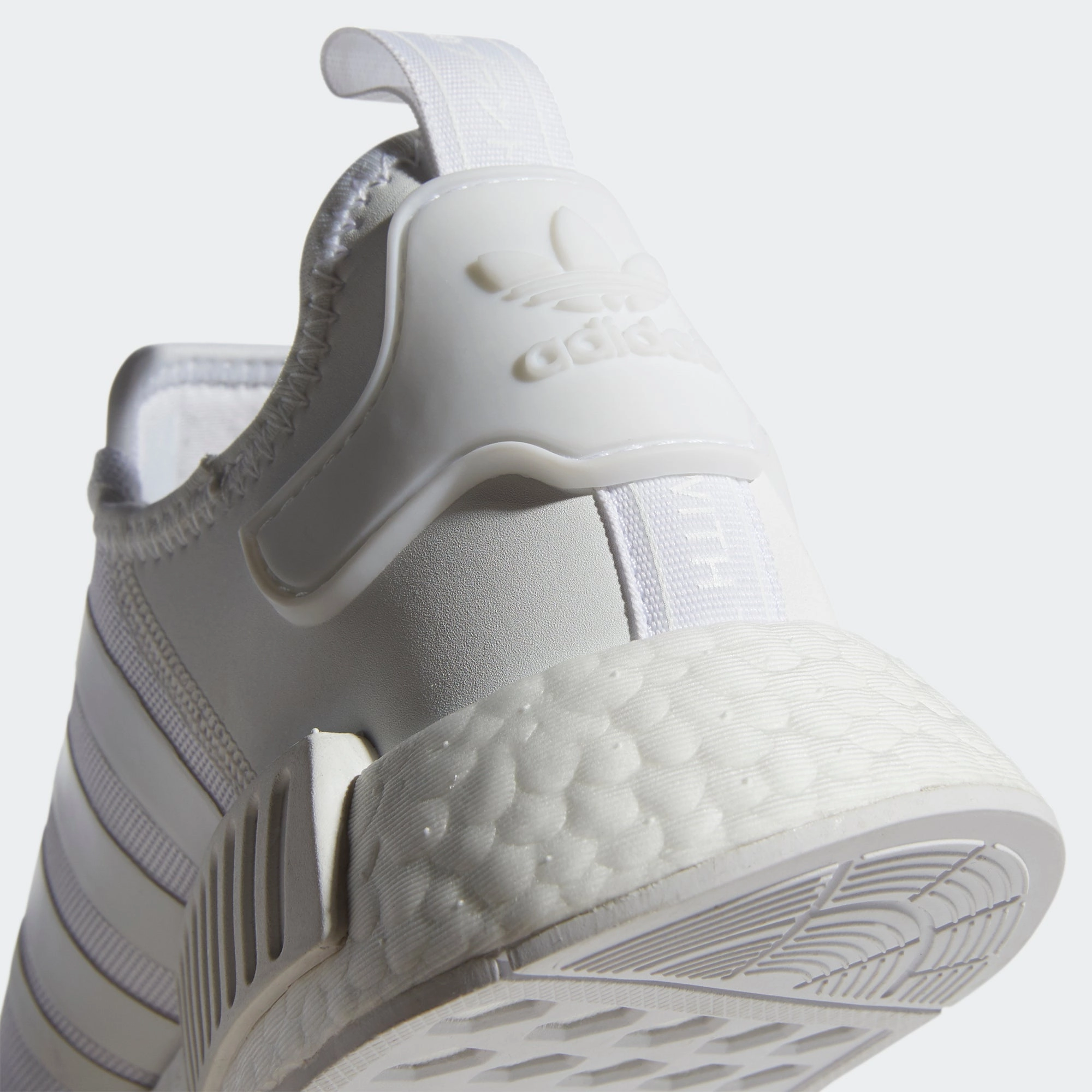 Men's adidas Originals NMD_R1 Shoes Triple White Adidas Ultrabounce Running Shoe