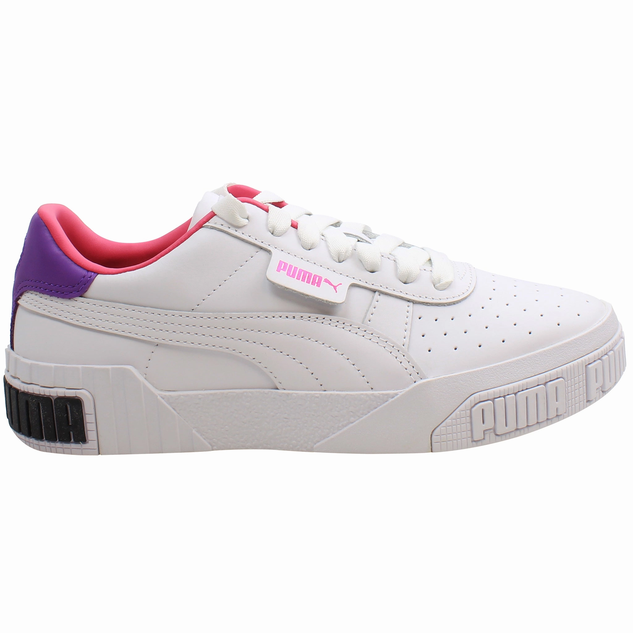 Puma Cali Bold Womens White Trainers Asics Volleyball Shoes Metarise
