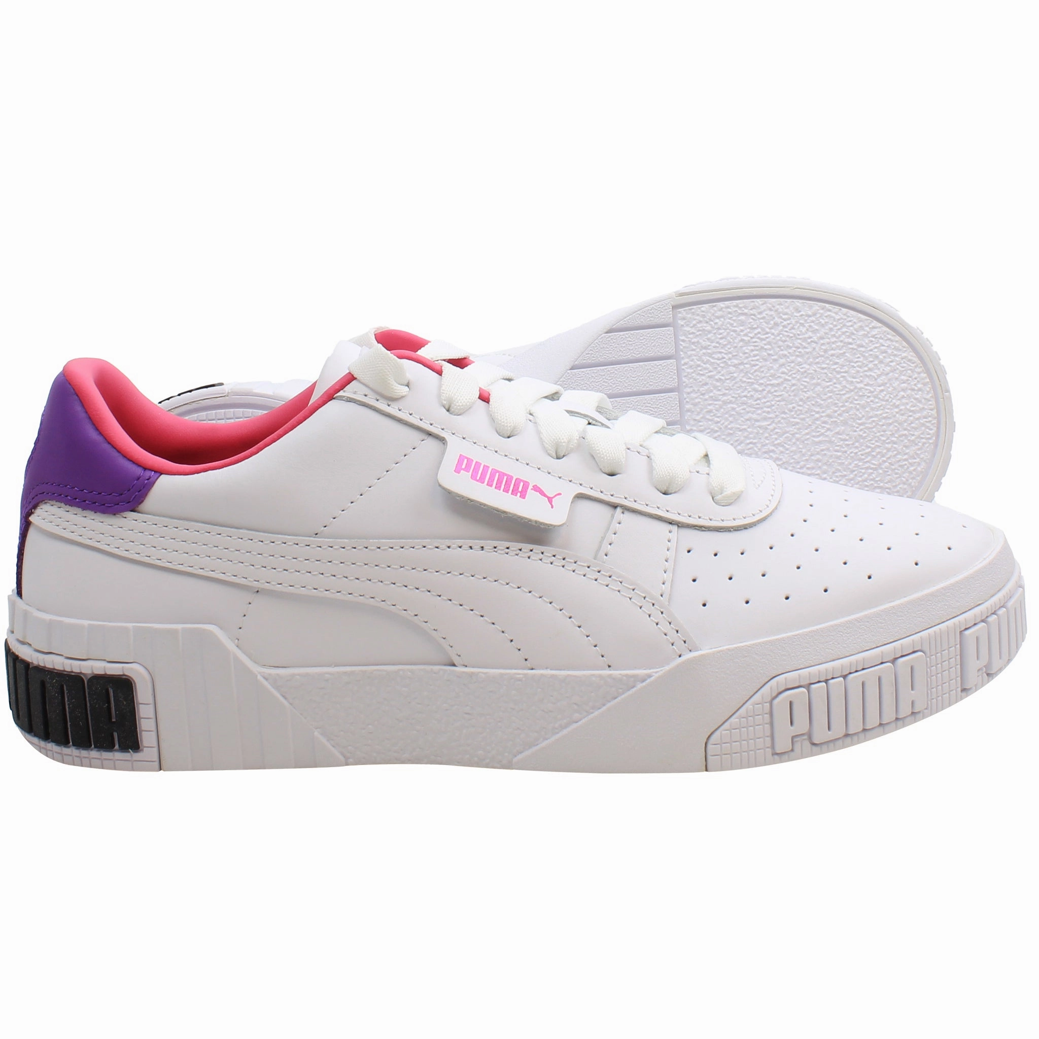 Puma Cali Bold Womens White Trainers Asics Super Shoe 2025