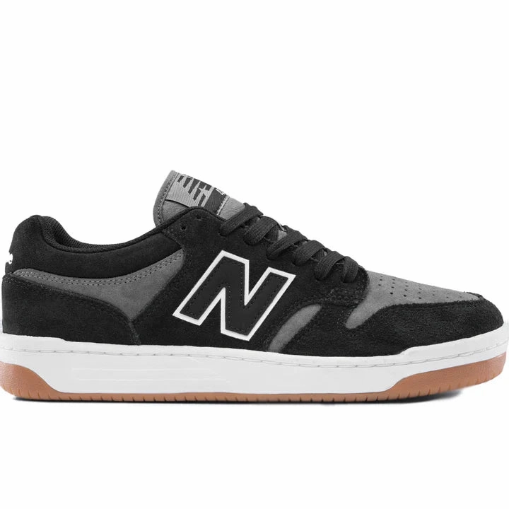 933 New Balance Shoes New Balance Numeric 480 (Black/Grey)