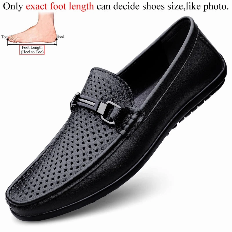 Barefoot Shoes Loafers Men Casual Leather Shoes Slip On Fashion Brand Loafer