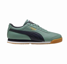 Puma Electrify Nitro 2 Running Shoes Puma Men's Roma 24 Shoes - Green Moon / New Navy