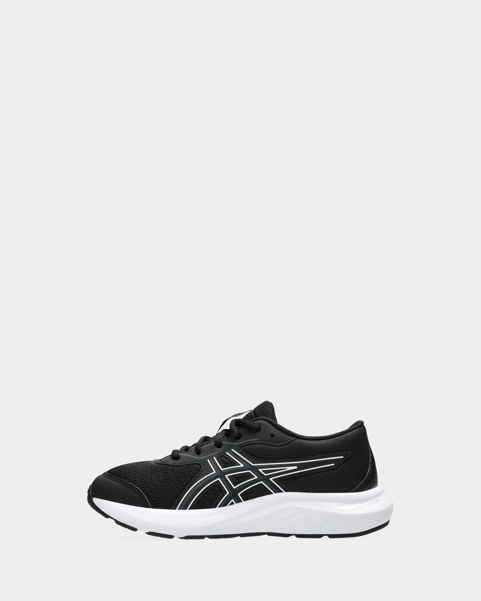 Contend 9 Grade School Black/White Asics Tennis Shoe Laces