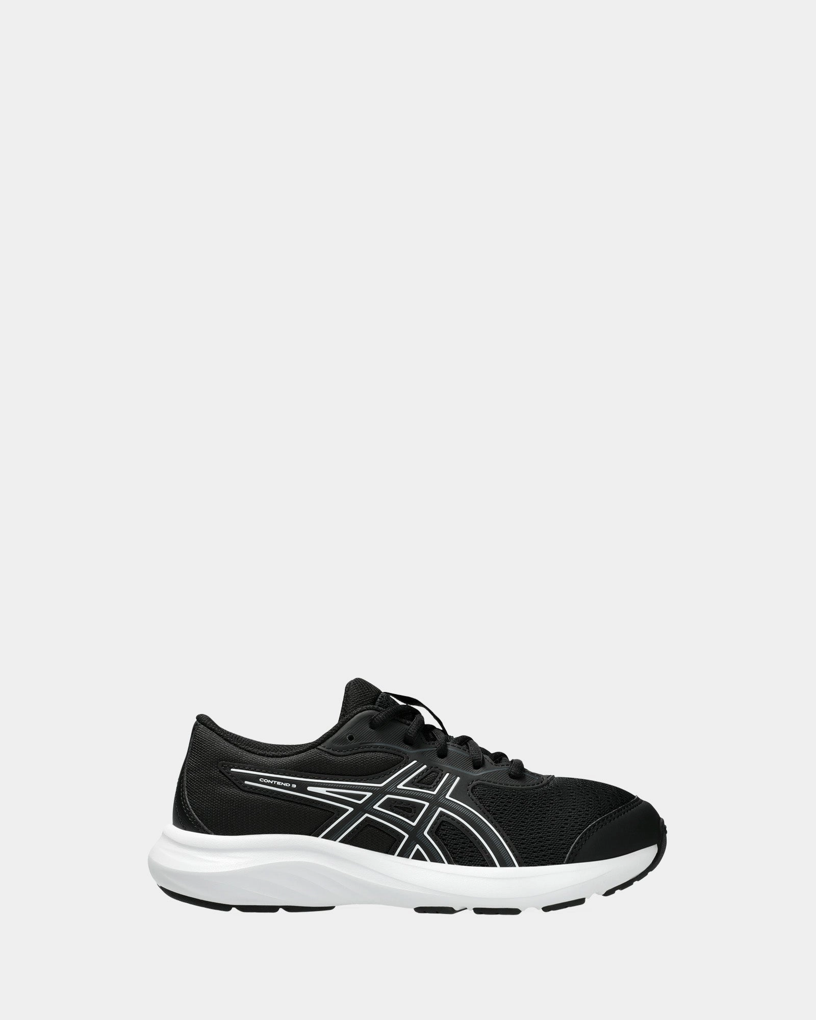 Contend 9 Grade School Black/White Asics Gel-sonoma 3 Running Shoe