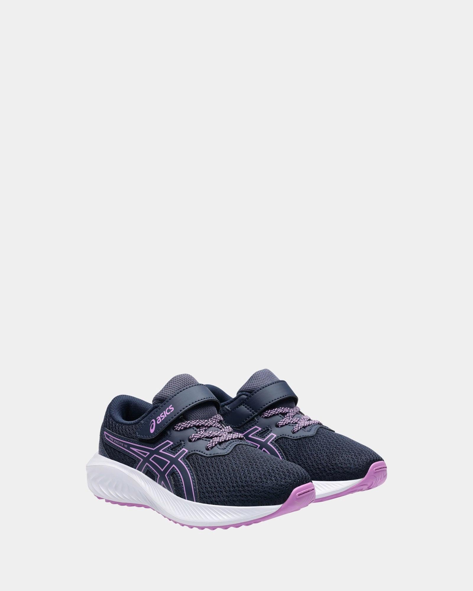 Asics Hyper Speed 4 Running Shoes Pre-Excite 10 Pre-School Midnight/Lavender Glow