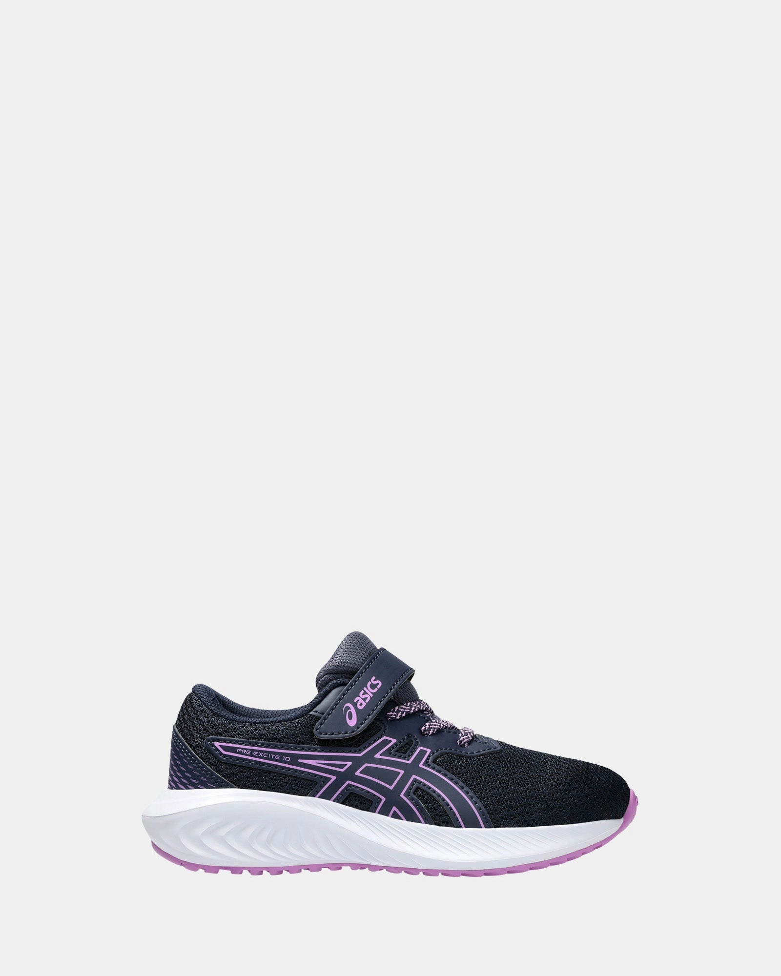 Asics Gt-2000 8 Running Shoes Pre-Excite 10 Pre-School Midnight/Lavender Glow
