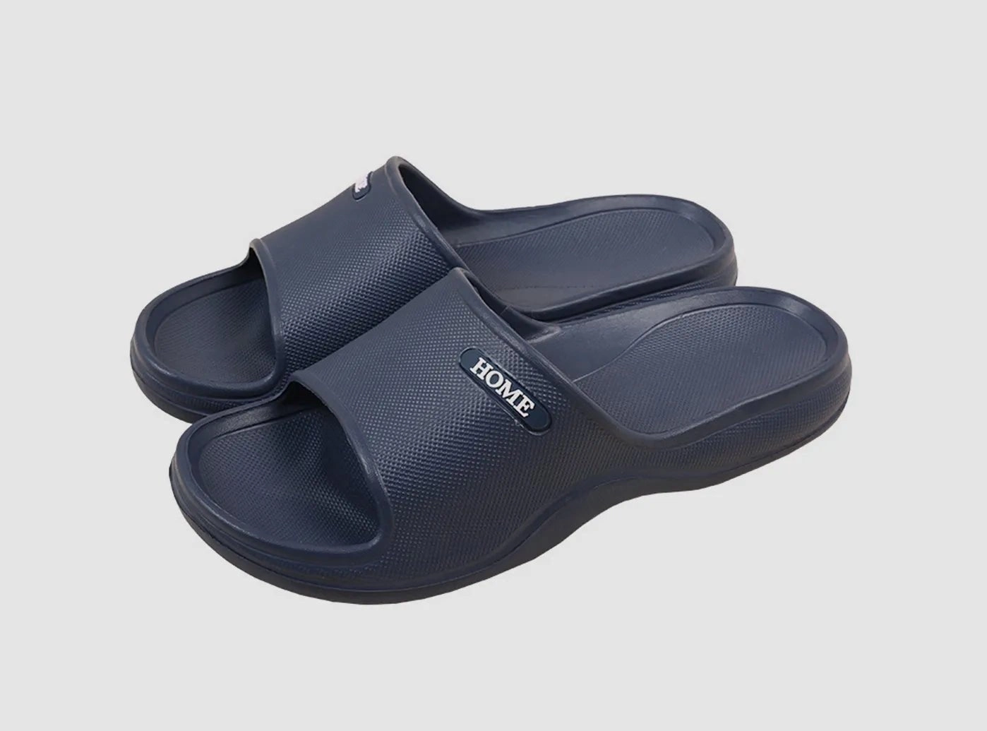 Quality Slippers FitVille Men's Sure Grip Shower Shoes