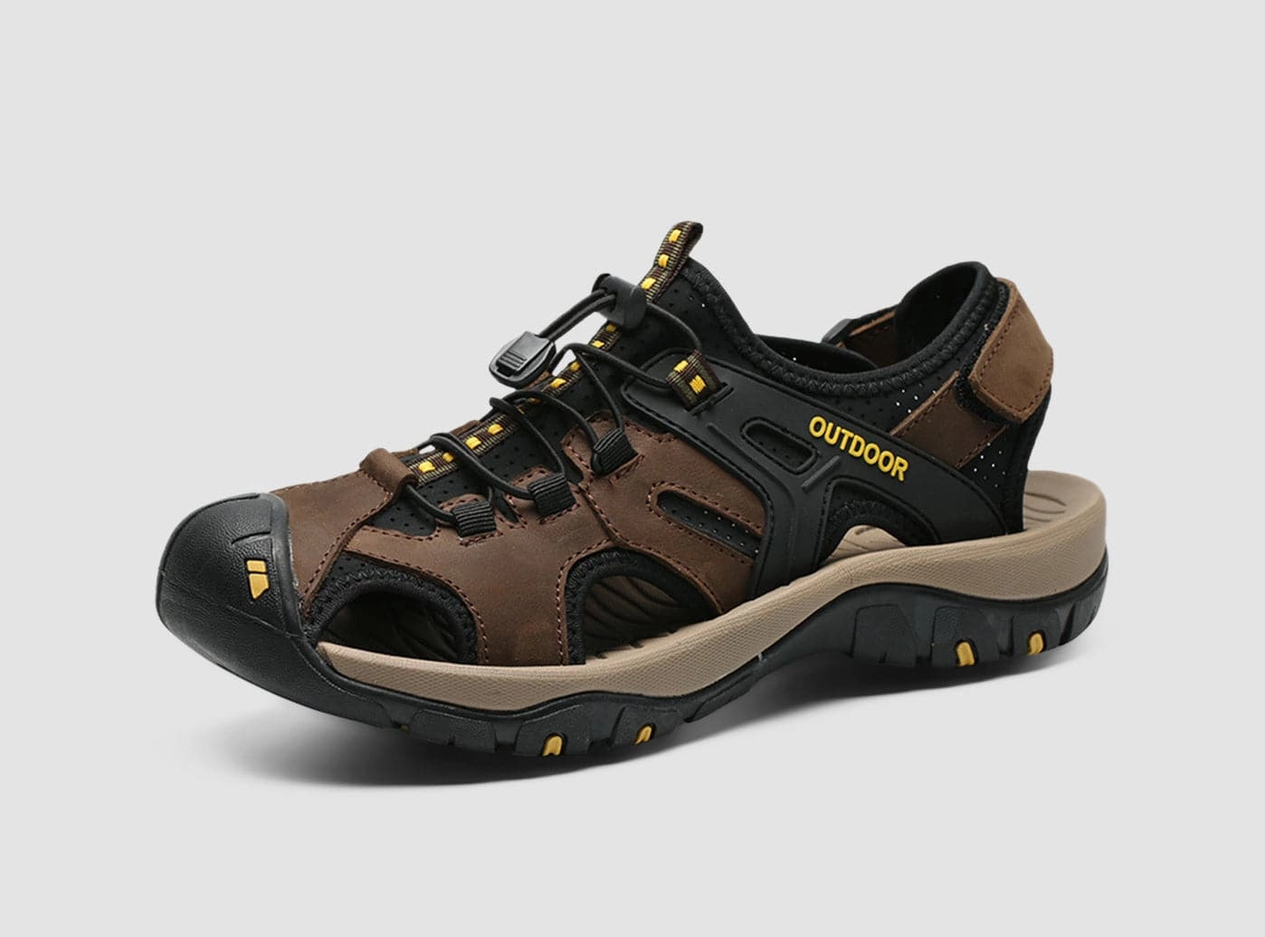 Supportive Sandals FitVille Men's TrekToe Sandals V2