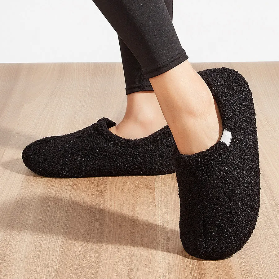 Marabou Slippers Women Casual Fluffy House Slippers with Polar Fleece Lining