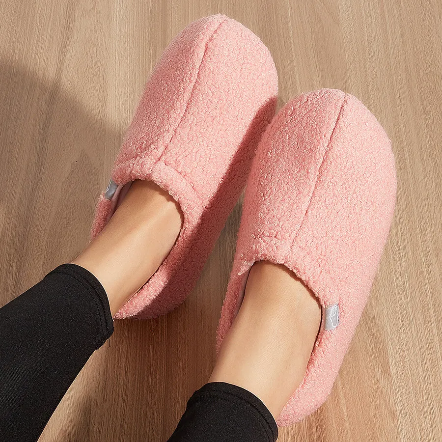 Enchanted Slippers Women Casual Fluffy House Slippers with Polar Fleece Lining
