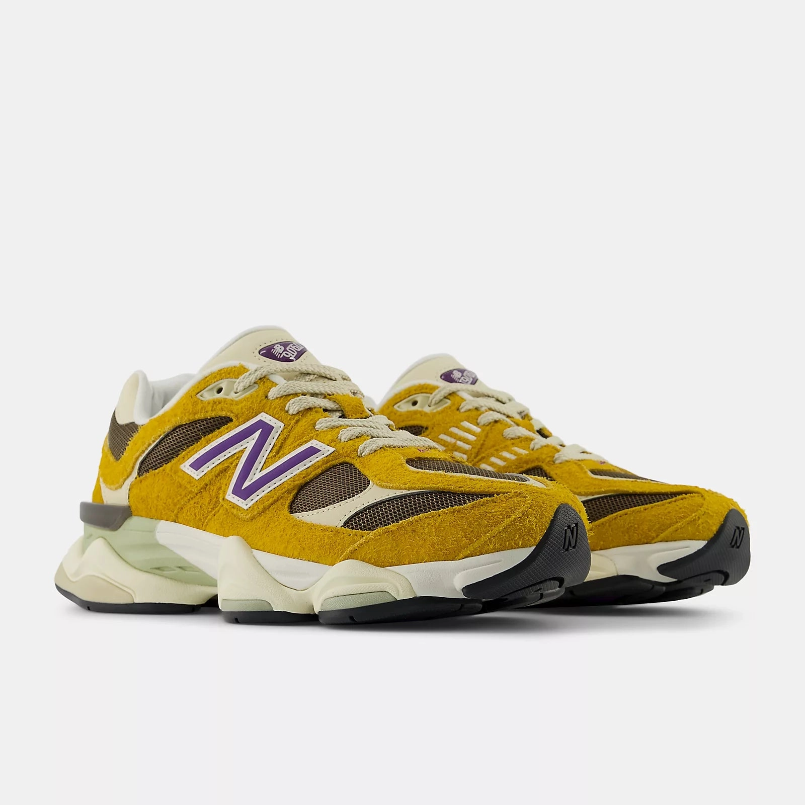 New Balance Steel Toe Shoes For Men New Balance - U9060SRB Butterscotch with Dark Mushroom and Concord Grape
