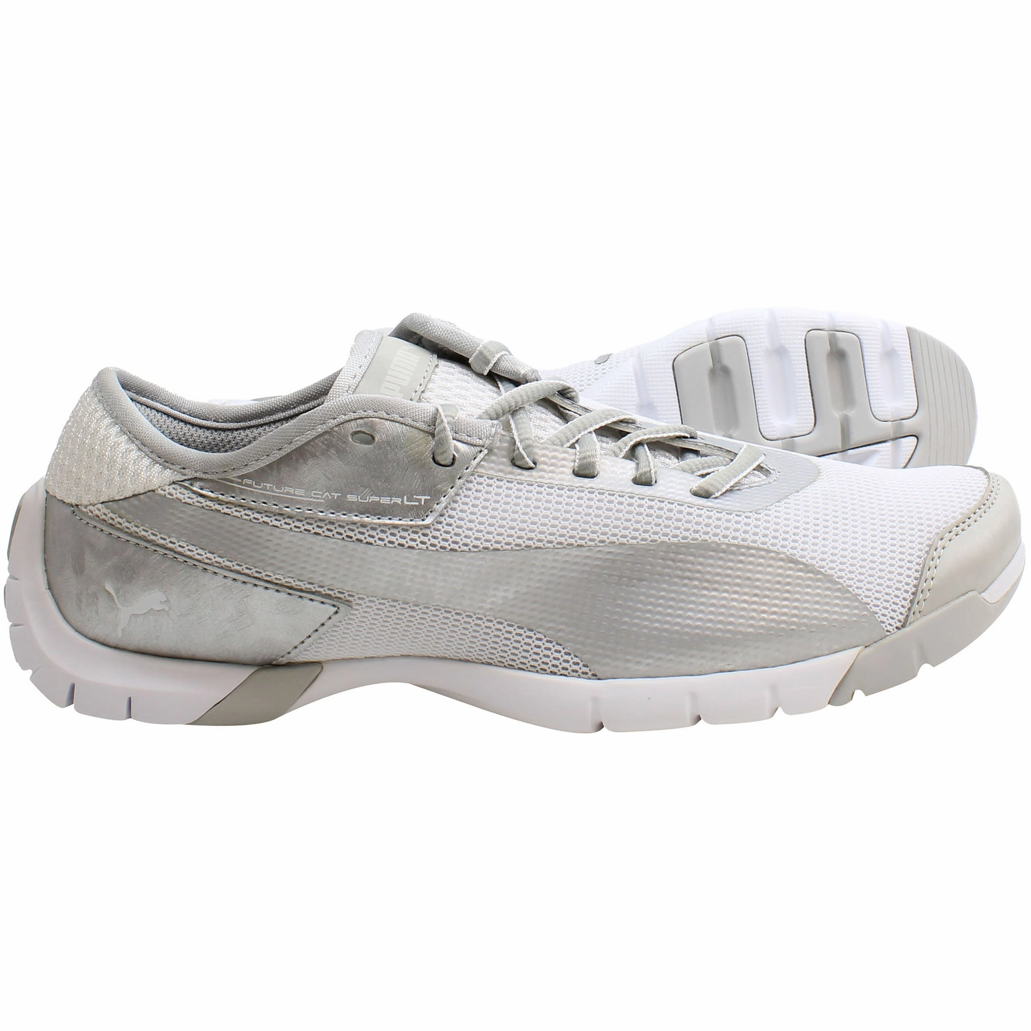 Puma Perks And Mini Shoes Puma Future CAT Mens Silver Trainers