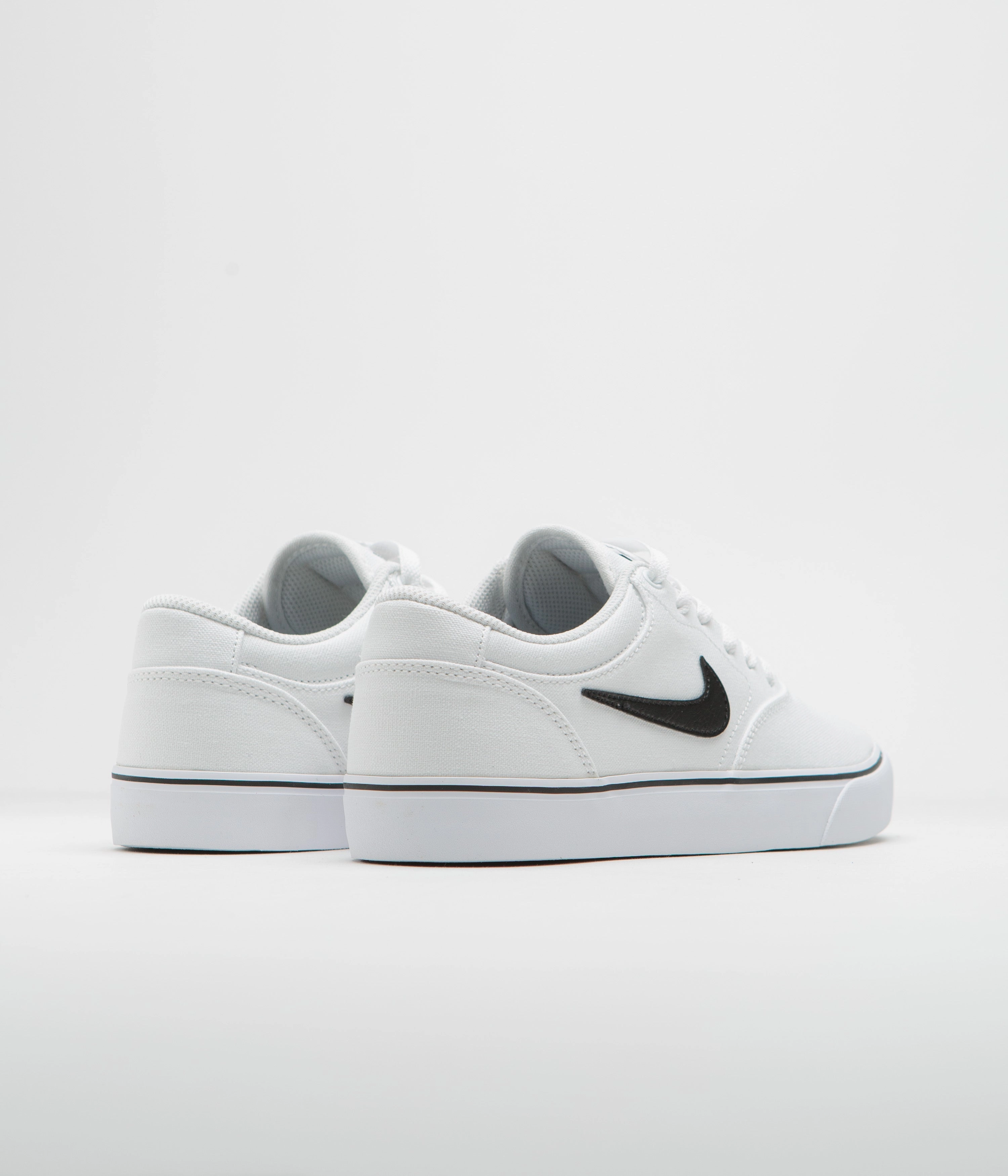 Asics Shoes Pune Nike SB Chron 2 Canvas Shoes - White / Black - White