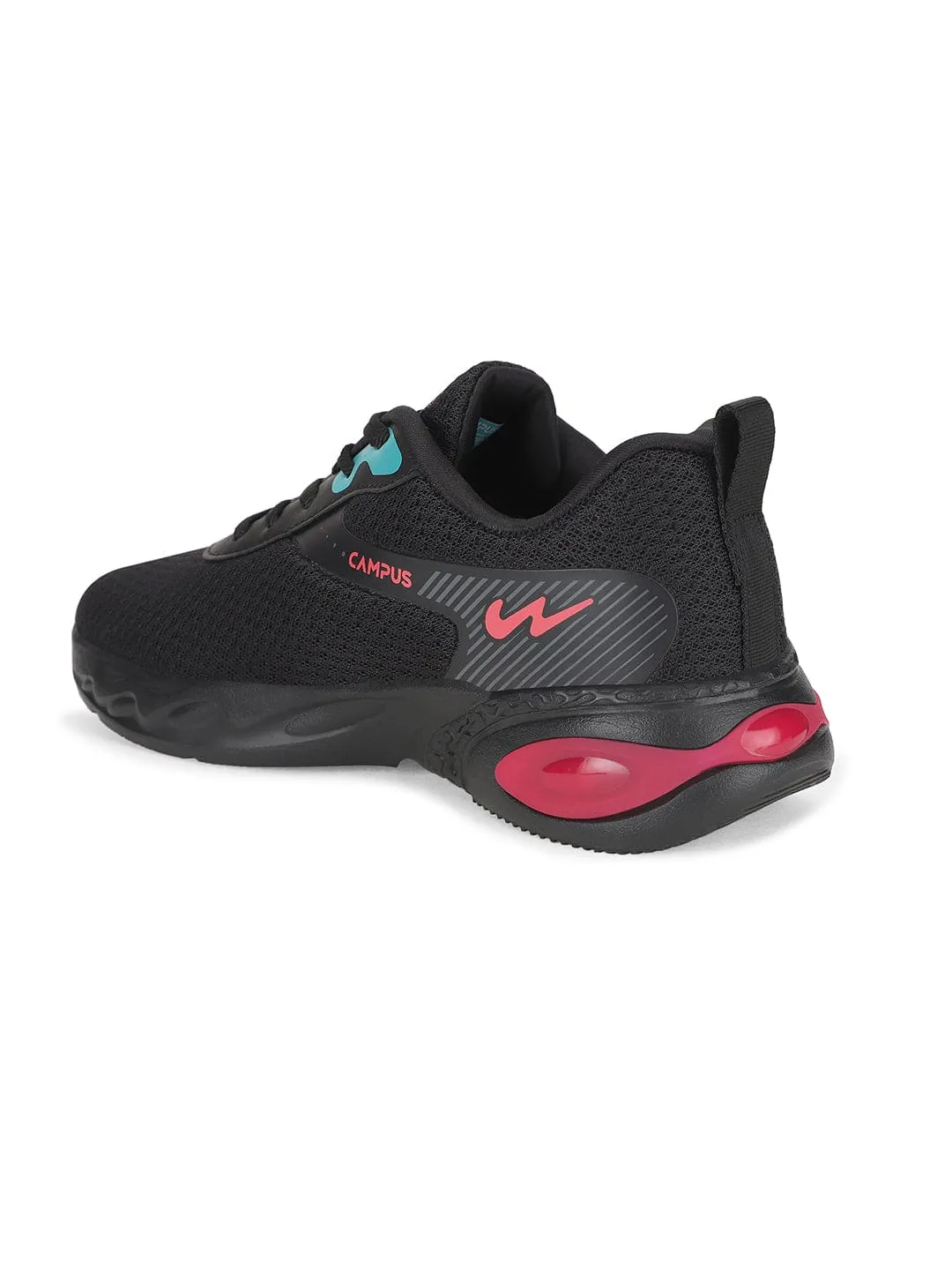 Long Distance Run Shoes FLICKER Black Women's Sports Shoes